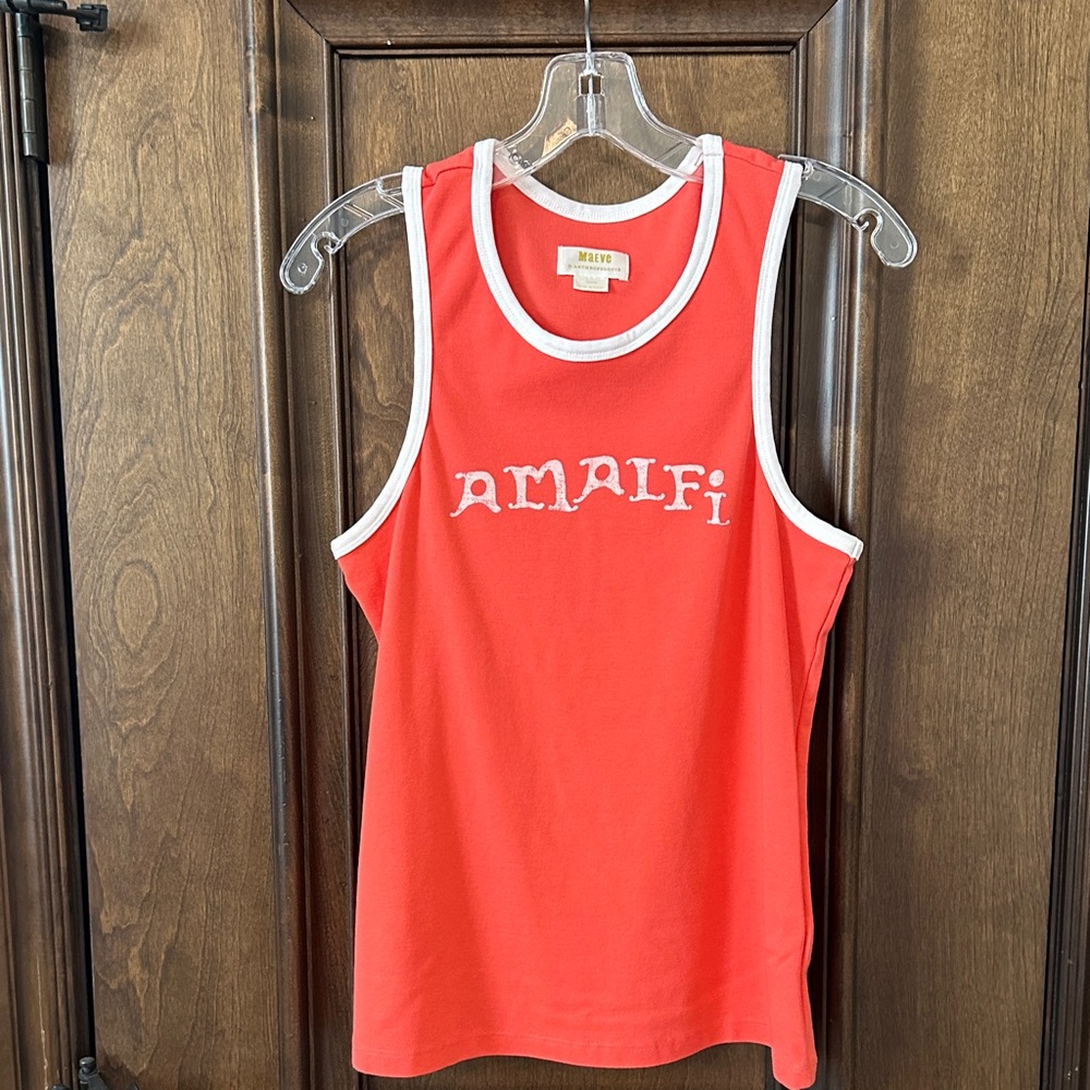 Orange Amalfi Tank Top